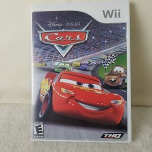 Disney Pixar Cars for Nintendo Wii Video‎ Game Complete with Manual Tested